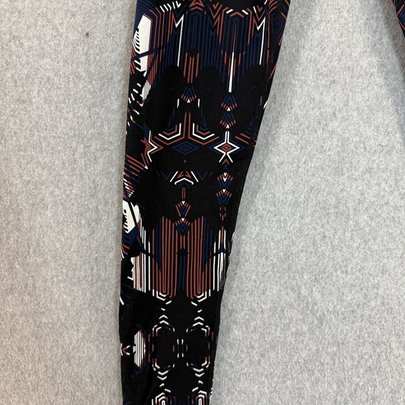 Sweaty Betty The Power Leggings Black Blue Brown Aztec‎ Print Athletic Womens XS - Picture 6 of 14